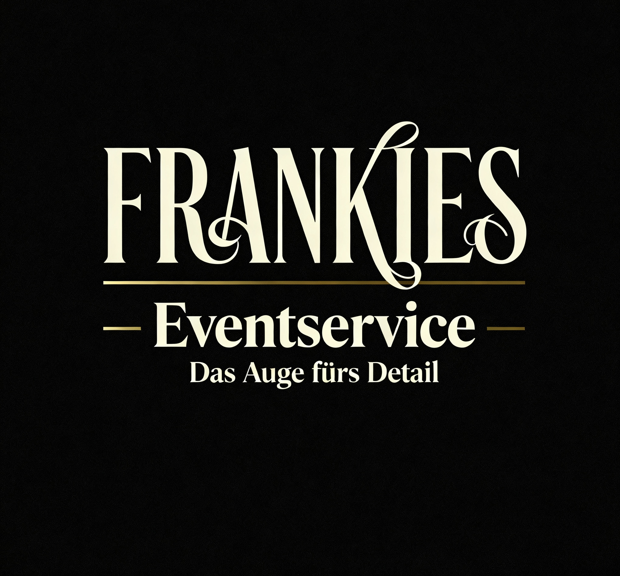 Frankies Eventservice Logo – Getränke- und Thekenservice Lennestadt Sauerland